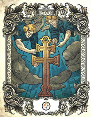 Candle The Cross of Caravaca - Natural Mystic