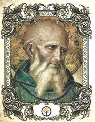 Candle San Benedict - Natural Mystic