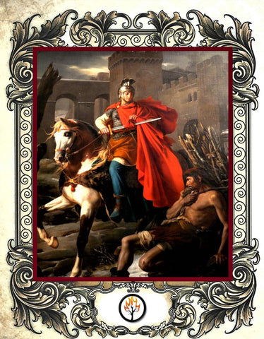 Candle San Martin Caballero - Natural Mystic