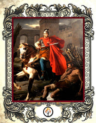 Candle San Martin Caballero - Natural Mystic