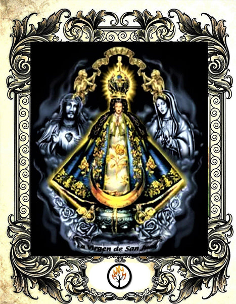 Candle Virgin de San Juan - Natural Mystic