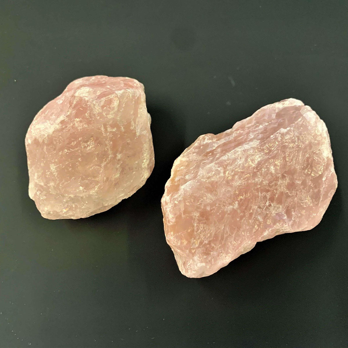 Raw Rose Quartz Crystal - Natural Rose Quartz