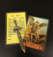 Saint Michael Archangel Prayer + Silver sword