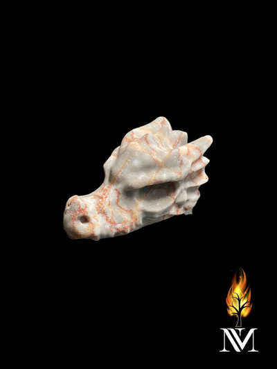 Small Jasper Dragon Head