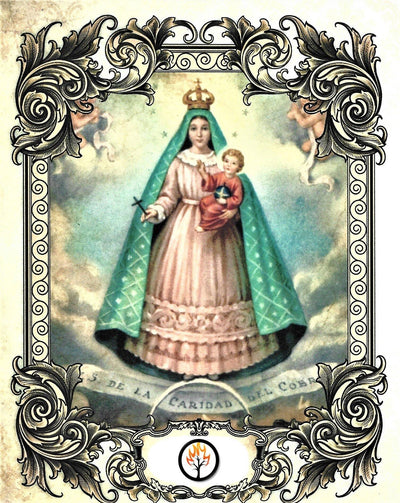 Candle Our Lady of Charity - Natural Mystic