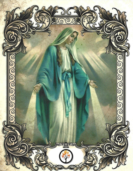Candle Our Lady of Grace - Natural Mystic
