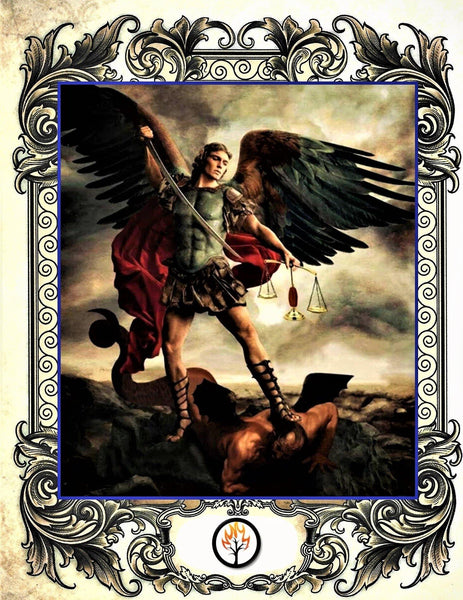 Candle San Michel Archangel - Natural Mystic