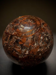Mahagony Obsidian Orgonite Spheres.