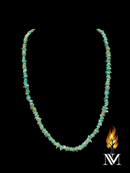 Large Raw Turquoise Necklace