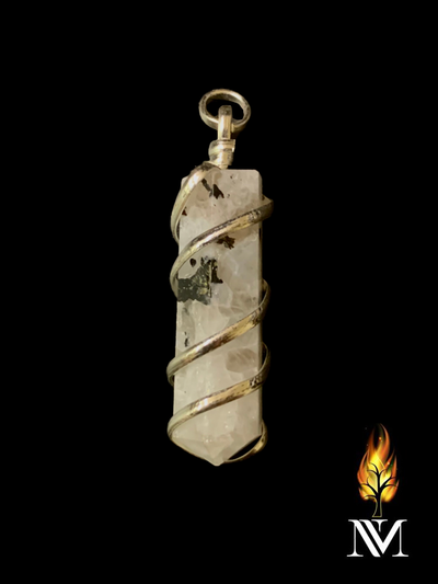 Moonstone wrapped Pendant