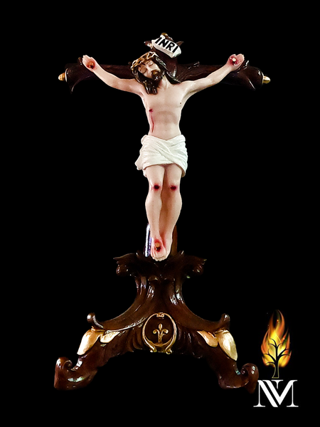 Jesus on the Cross 12-inch Statue