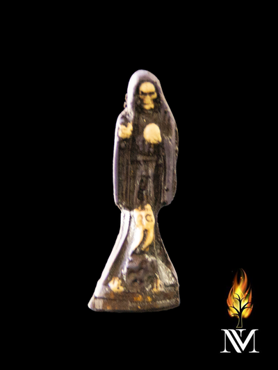 Purple 3 inch Santa Muerte Statue