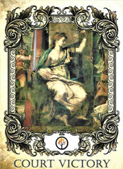 Occult Candle Court Of Victory - Natural Mystic