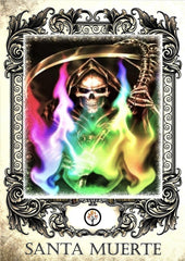Occult Candle Santa Muerte 7 Colors - Natural Mystic