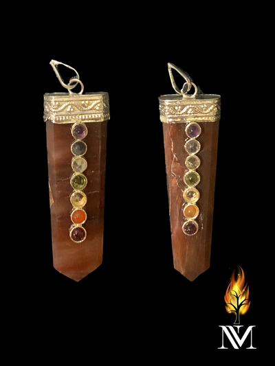 Red Aventurine Chakra Pendant