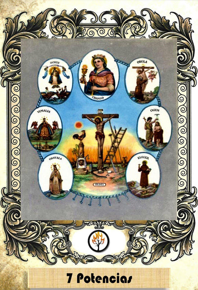 Occult Candle 7 Potencias - Natural Mystic