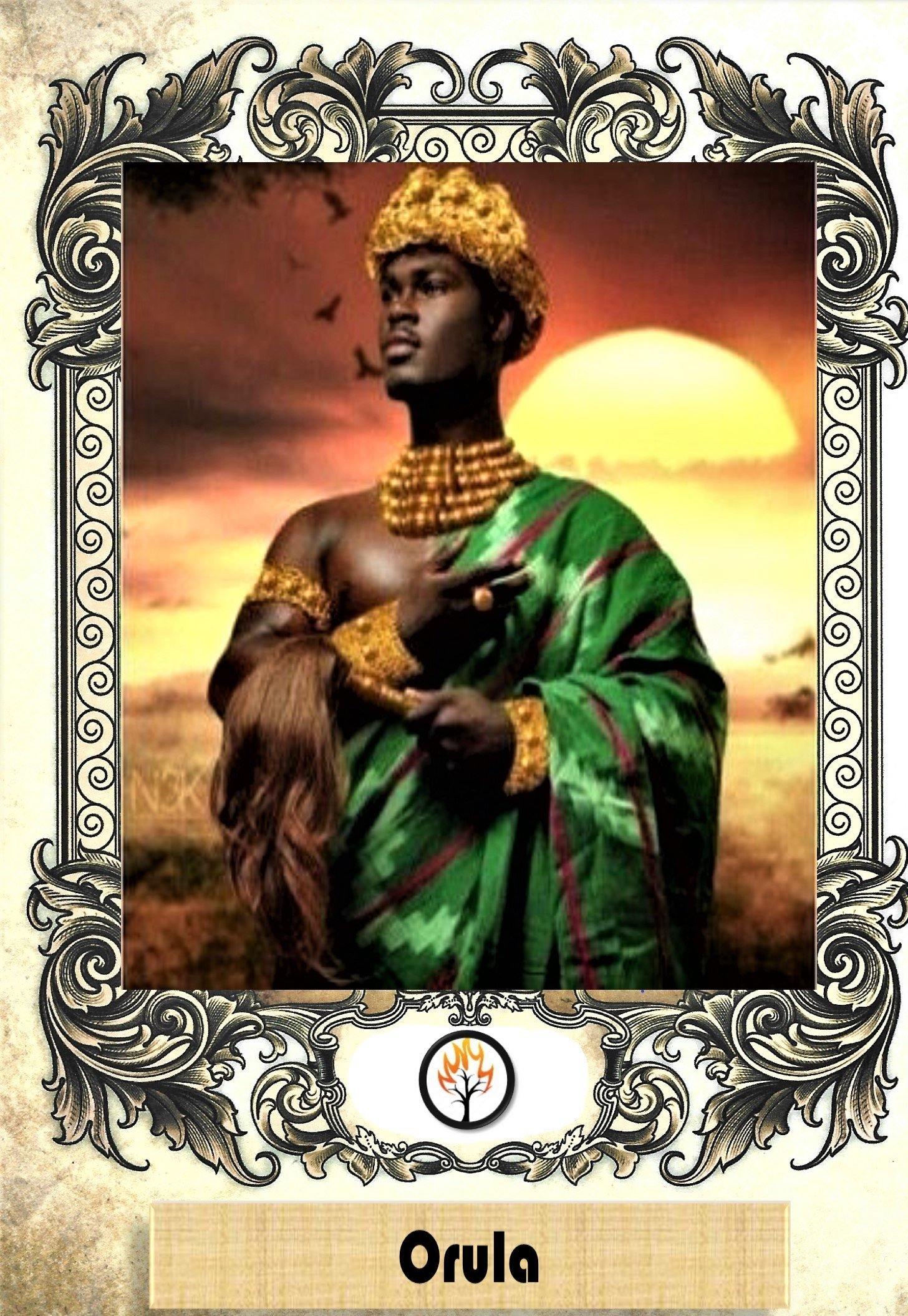 Orula Image Occult Candle Orula - Natural Mystic