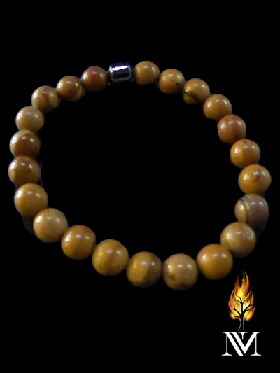 Brown Jasper Beaded Bracelet