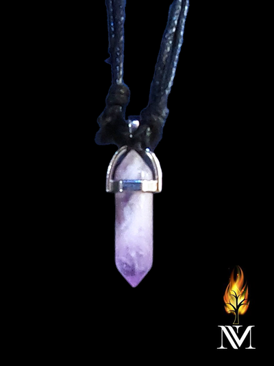 Amethyst Pointed Necklace