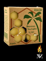 Beeswax Tea Lights 8-pack