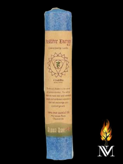 Aloha Bay Light Blue Positive Energy Pillar Candle