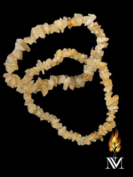 Citrine chip Bracelet