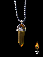 Citrine Pointed Necklace