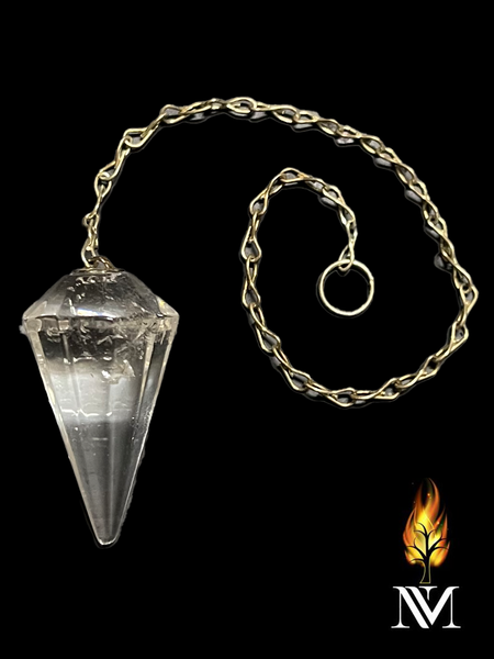 Clear Quartz Pendulum