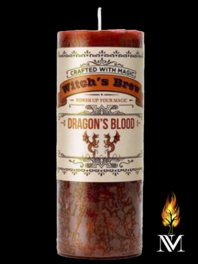Witch's Brew Dragon's Blood Candle