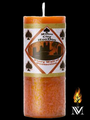 Fiery Wall of Protection Candle