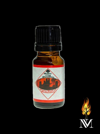 Motor City Hoo Doo Oil Fiery Wall of Protection