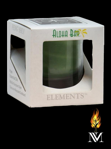Aloha Bay Feng Shui Wood Candle