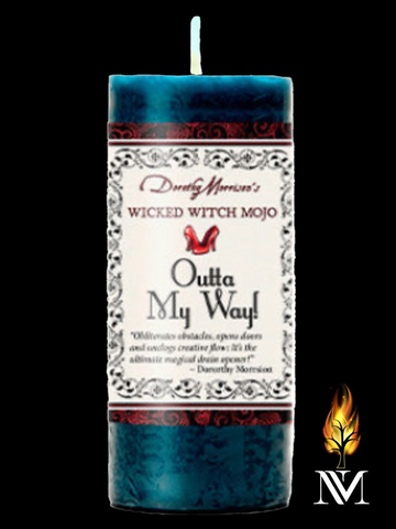 Outta My Way! Candle