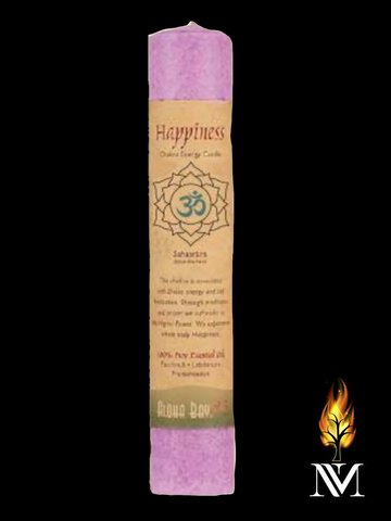 Aloha Bay Pink Happiness Pillar Candle