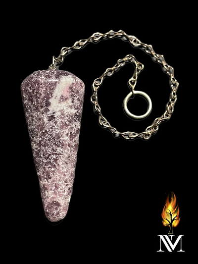 Raw Amethyst Pendulum
