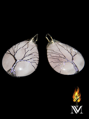 Rose Quartz Tree wire Pendant