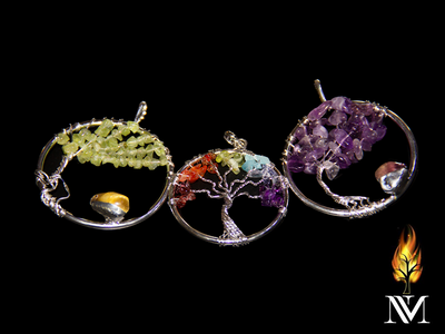 Chakra Tree of Life Pendant