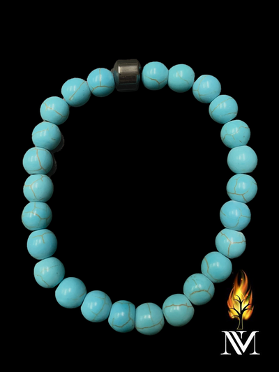 Turquoise Bead Bracelet